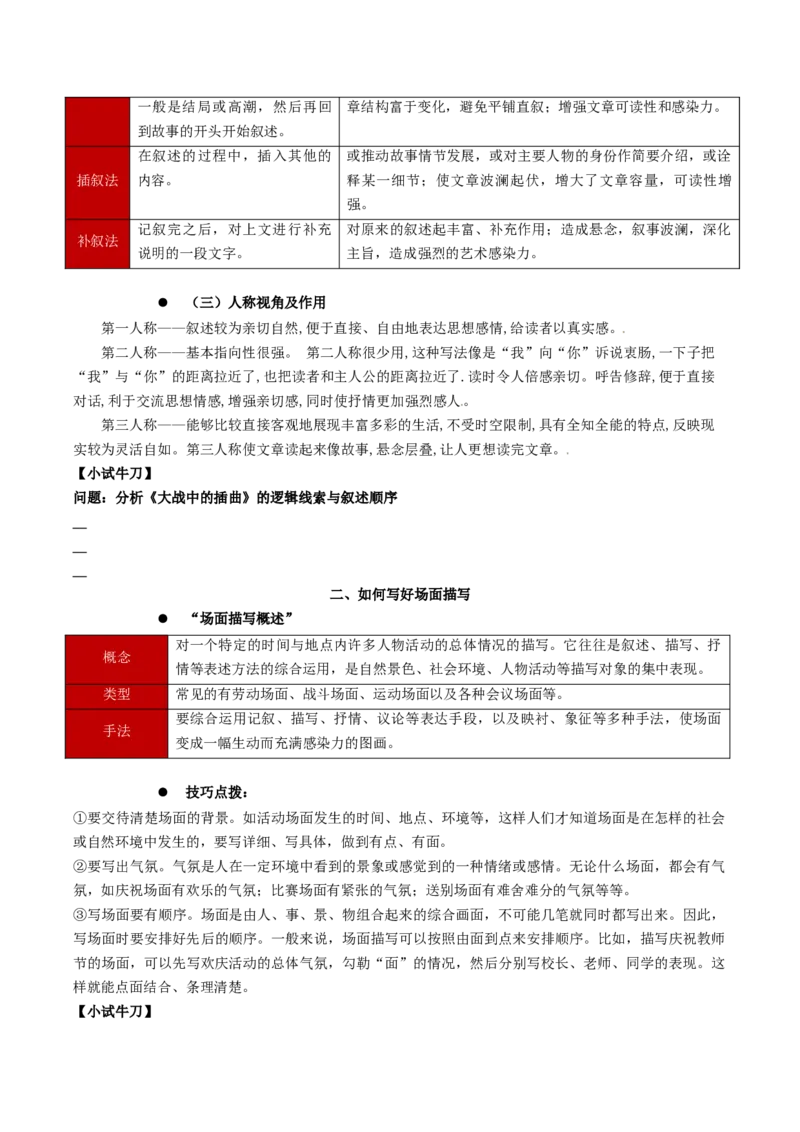 第一单元单元总结（原卷版）-上好课2022-2023学年高二语文选择性必修上册同步备课系列（统编版）_new_E015高中全科试卷_语文试题_选修上_3.新版高中语文试卷选择性必修上册