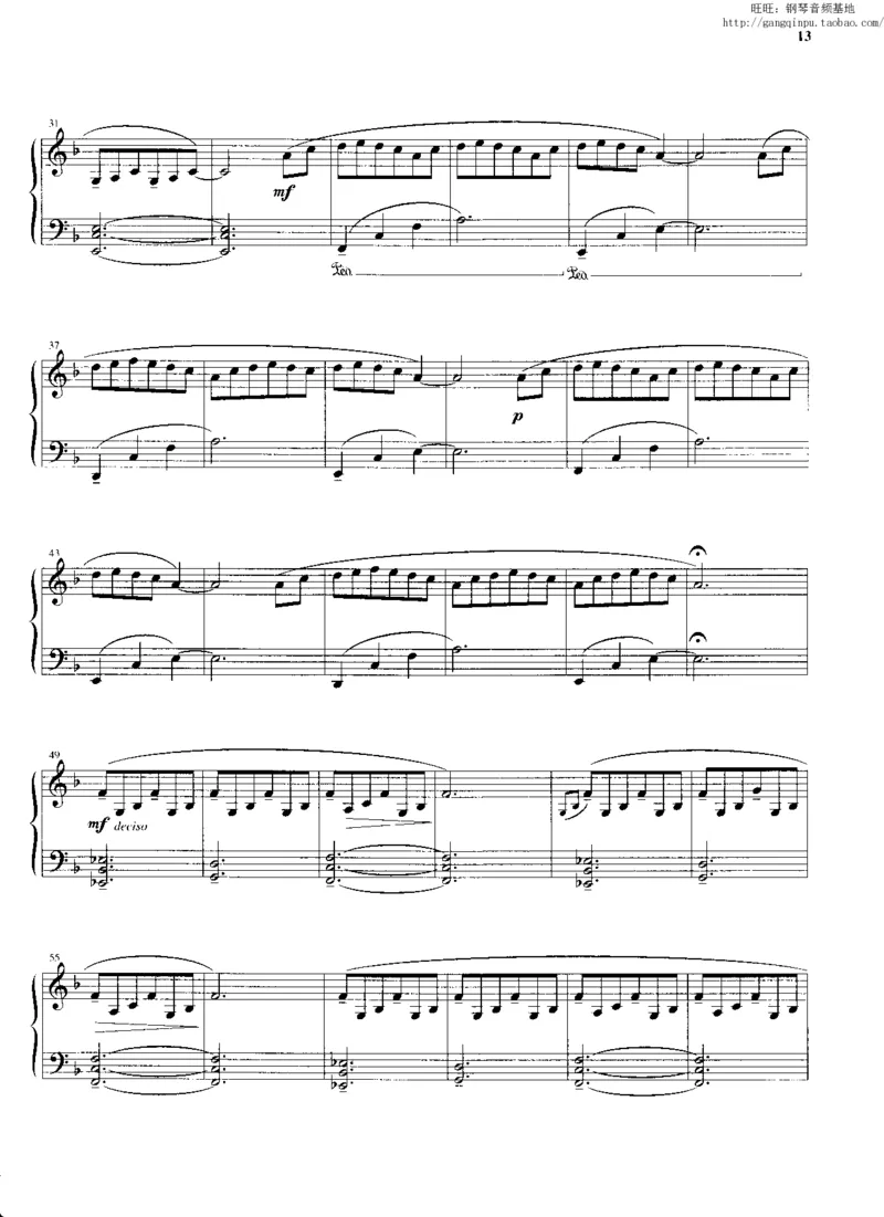 33、意大利钢琴家LudovicoEinaudi《天空》（66页，共12首）_一万首著名钢琴曲谱哈农贝多芬合集视频教学电子版高清无水印可打印_3流行音乐谱_流行钢琴谱合集形式_高清PDF无水印