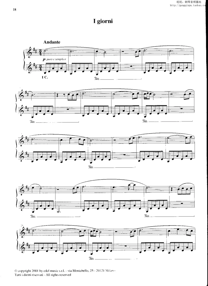 33、意大利钢琴家LudovicoEinaudi《天空》（66页，共12首）_一万首著名钢琴曲谱哈农贝多芬合集视频教学电子版高清无水印可打印_3流行音乐谱_流行钢琴谱合集形式_高清PDF无水印