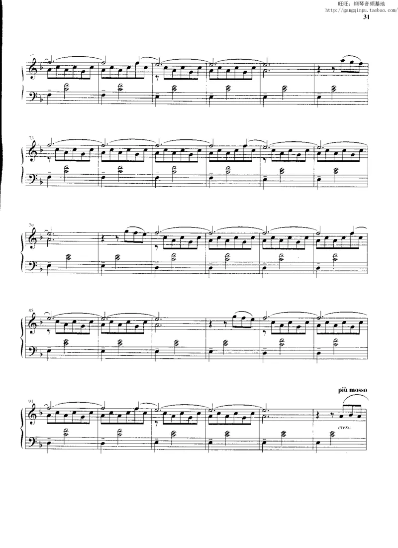 33、意大利钢琴家LudovicoEinaudi《天空》（66页，共12首）_一万首著名钢琴曲谱哈农贝多芬合集视频教学电子版高清无水印可打印_3流行音乐谱_流行钢琴谱合集形式_高清PDF无水印