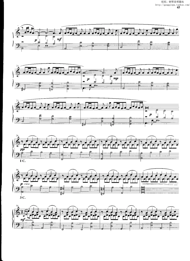 33、意大利钢琴家LudovicoEinaudi《天空》（66页，共12首）_一万首著名钢琴曲谱哈农贝多芬合集视频教学电子版高清无水印可打印_3流行音乐谱_流行钢琴谱合集形式_高清PDF无水印