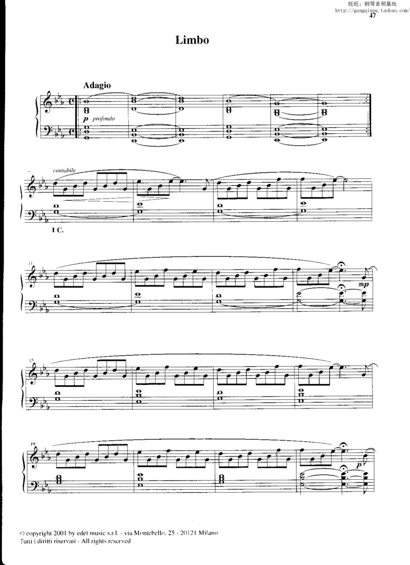 33、意大利钢琴家LudovicoEinaudi《天空》（66页，共12首）_一万首著名钢琴曲谱哈农贝多芬合集视频教学电子版高清无水印可打印_3流行音乐谱_流行钢琴谱合集形式_高清PDF无水印