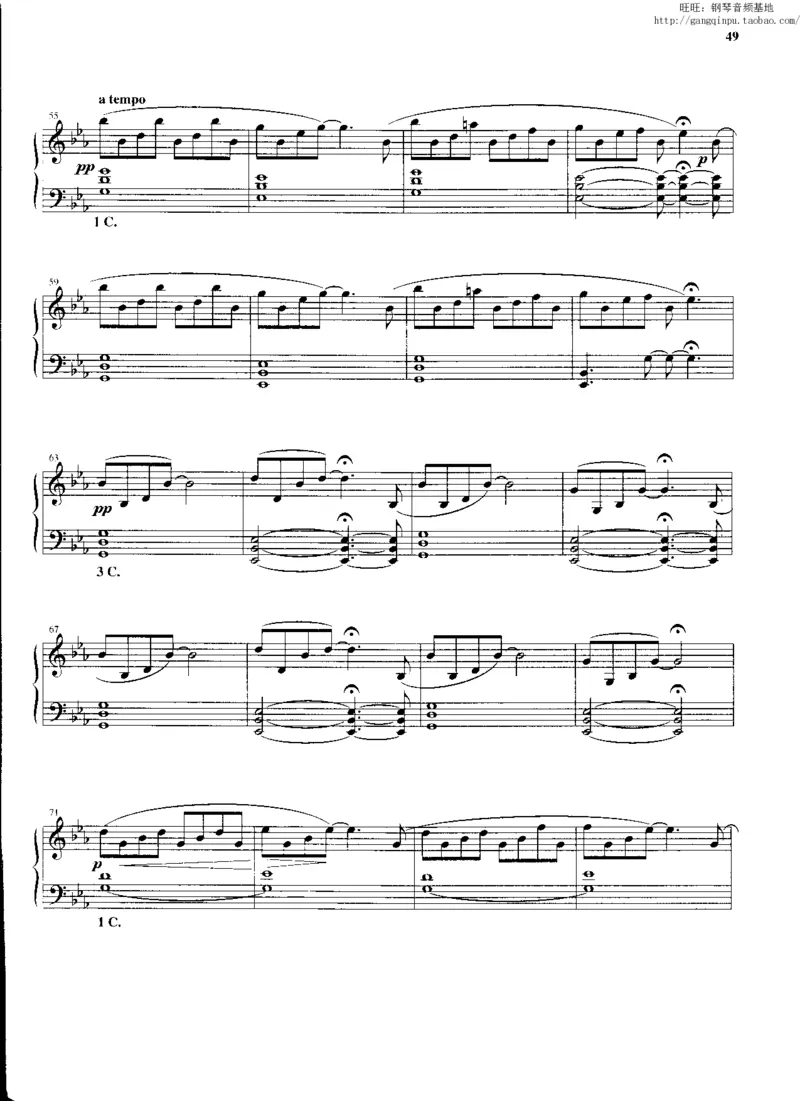 33、意大利钢琴家LudovicoEinaudi《天空》（66页，共12首）_一万首著名钢琴曲谱哈农贝多芬合集视频教学电子版高清无水印可打印_3流行音乐谱_流行钢琴谱合集形式_高清PDF无水印