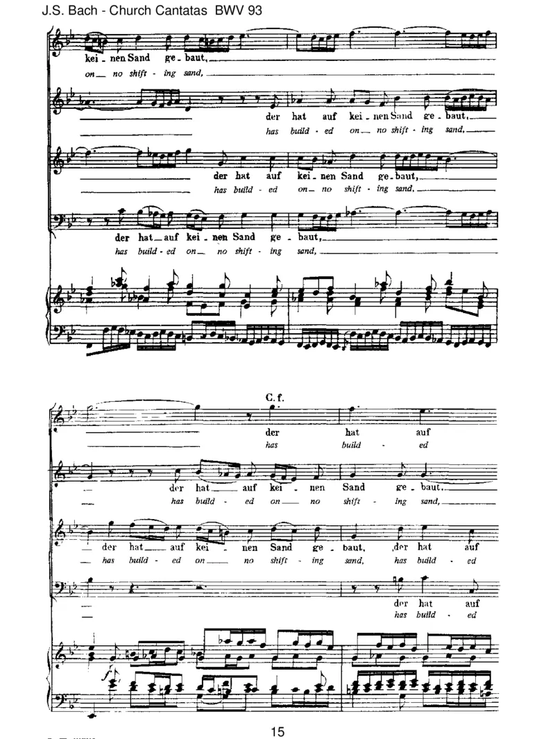 BWV93WernurdenliebenGottl_sstwalten_一万首著名钢琴曲谱哈农贝多芬合集视频教学电子版高清无水印可打印_1古典钢琴知名音乐家谱_巴赫钢琴谱全集_J.S巴赫作品全集