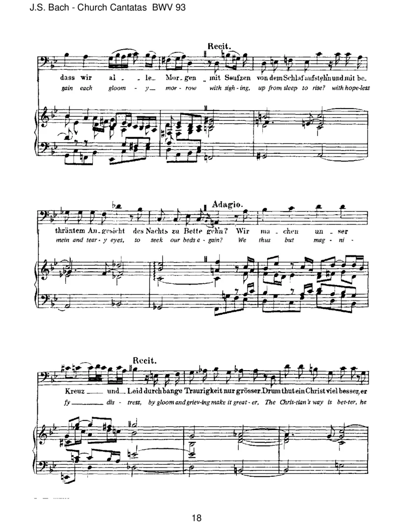 BWV93WernurdenliebenGottl_sstwalten_一万首著名钢琴曲谱哈农贝多芬合集视频教学电子版高清无水印可打印_1古典钢琴知名音乐家谱_巴赫钢琴谱全集_J.S巴赫作品全集