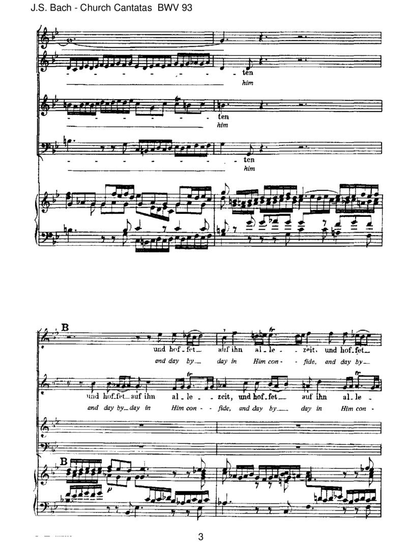 BWV93WernurdenliebenGottl_sstwalten_一万首著名钢琴曲谱哈农贝多芬合集视频教学电子版高清无水印可打印_1古典钢琴知名音乐家谱_巴赫钢琴谱全集_J.S巴赫作品全集