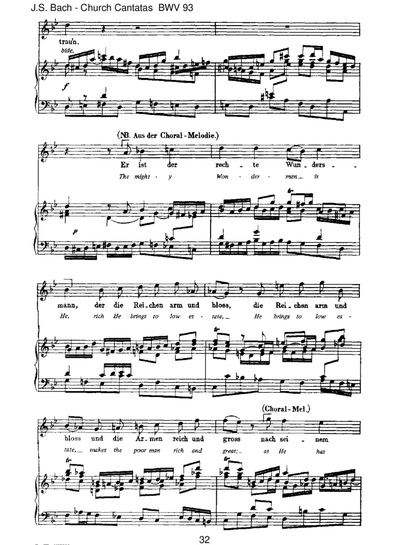 BWV93WernurdenliebenGottl_sstwalten_一万首著名钢琴曲谱哈农贝多芬合集视频教学电子版高清无水印可打印_1古典钢琴知名音乐家谱_巴赫钢琴谱全集_J.S巴赫作品全集