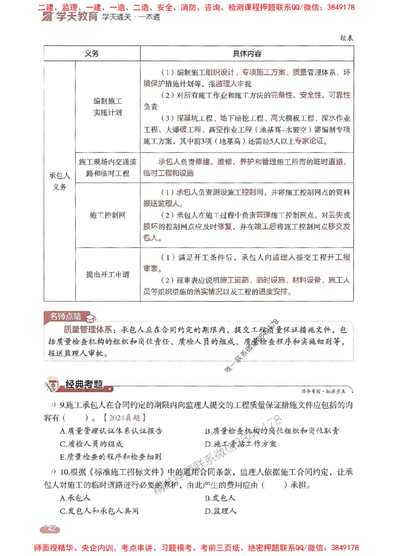 25年监理合同-学天一本通（精讲讲义）推荐_监理工程师_2025监理工程师_2025年监理工程师SVIP_2025年监理合同管理SVIP_01-精华文档✿电子教材✿历年真题