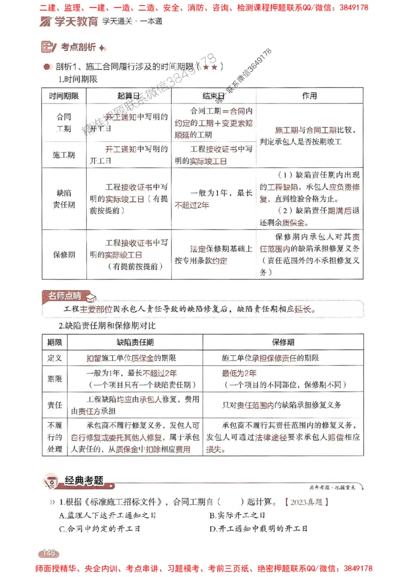 25年监理合同-学天一本通（精讲讲义）推荐_监理工程师_2025监理工程师_2025年监理工程师SVIP_2025年监理合同管理SVIP_01-精华文档✿电子教材✿历年真题