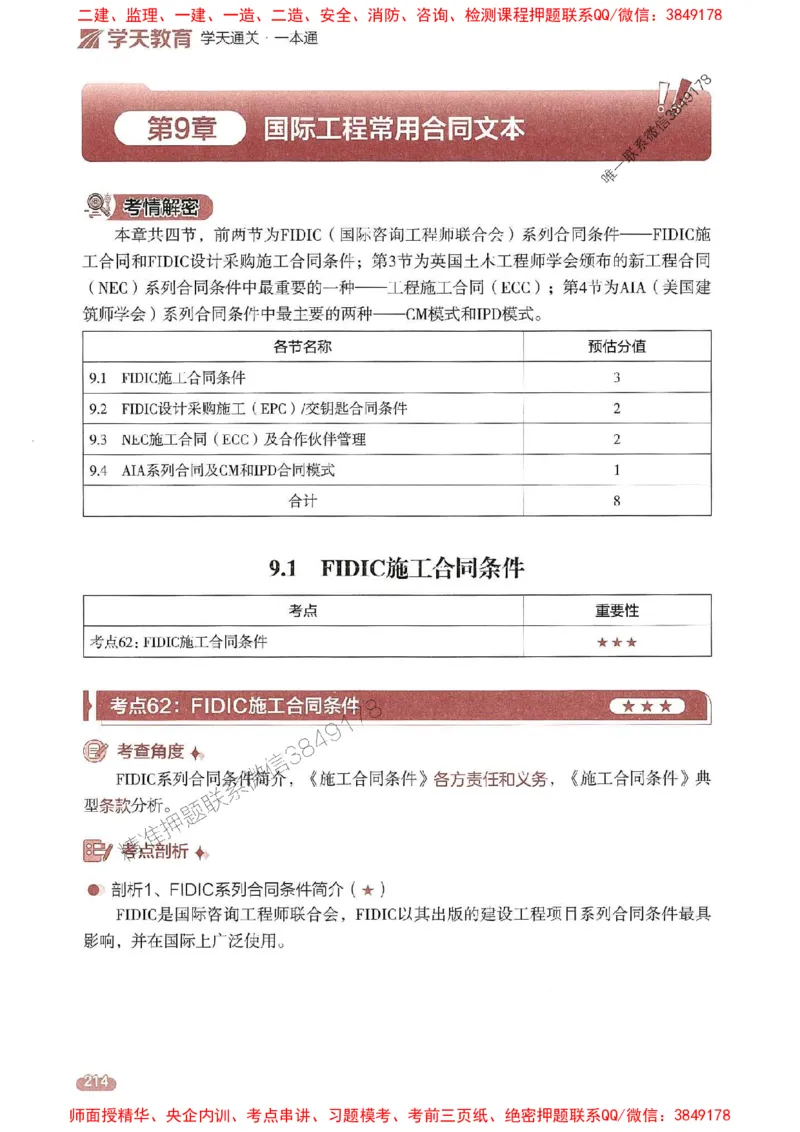 25年监理合同-学天一本通（精讲讲义）推荐_监理工程师_2025监理工程师_2025年监理工程师SVIP_2025年监理合同管理SVIP_01-精华文档✿电子教材✿历年真题