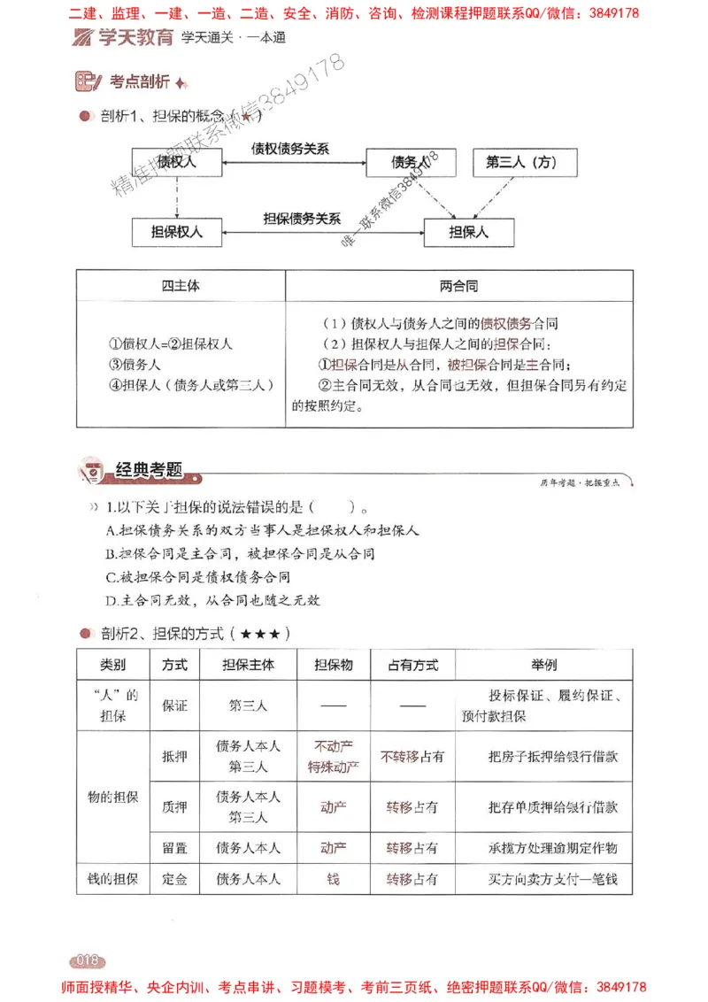 25年监理合同-学天一本通（精讲讲义）推荐_监理工程师_2025监理工程师_2025年监理工程师SVIP_2025年监理合同管理SVIP_01-精华文档✿电子教材✿历年真题