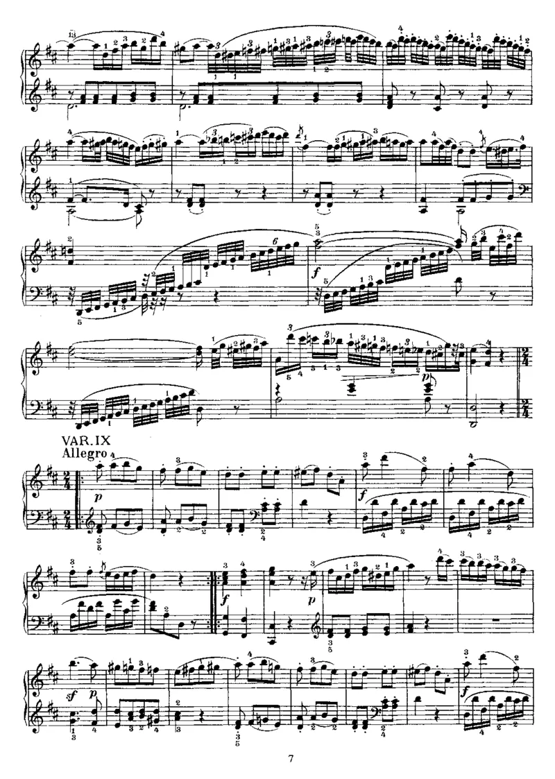 9Variations,K573_一万首著名钢琴曲谱哈农贝多芬合集视频教学电子版高清无水印可打印_1古典钢琴知名音乐家谱_莫扎特钢琴谱全集_0312095926_变奏曲集
