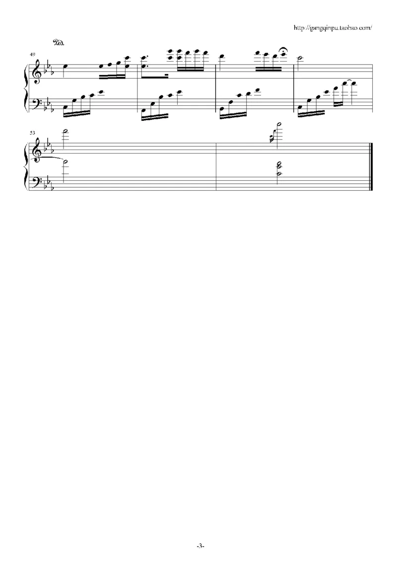 44、石进夜的钢琴曲系列（60页，共34首）_一万首著名钢琴曲谱哈农贝多芬合集视频教学电子版高清无水印可打印_3流行音乐谱_流行钢琴谱合集形式_高清PDF无水印