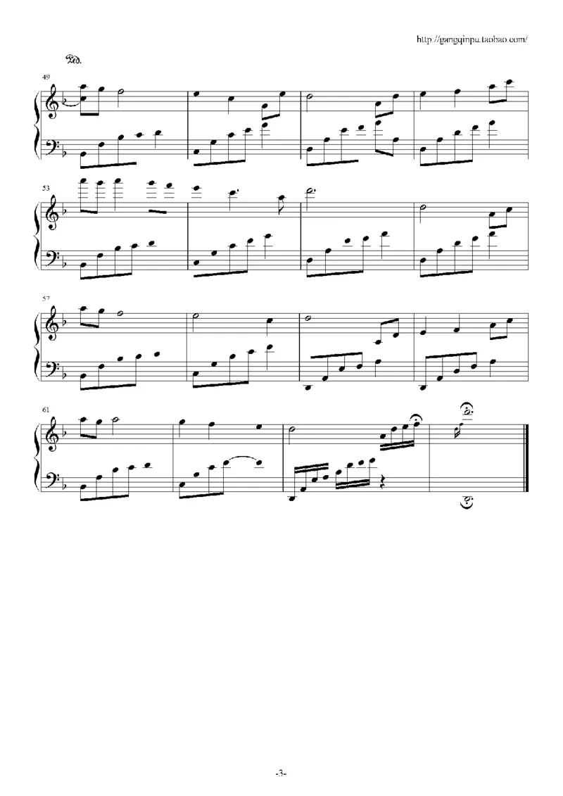 44、石进夜的钢琴曲系列（60页，共34首）_一万首著名钢琴曲谱哈农贝多芬合集视频教学电子版高清无水印可打印_3流行音乐谱_流行钢琴谱合集形式_高清PDF无水印