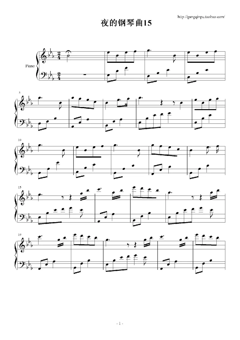 44、石进夜的钢琴曲系列（60页，共34首）_一万首著名钢琴曲谱哈农贝多芬合集视频教学电子版高清无水印可打印_3流行音乐谱_流行钢琴谱合集形式_高清PDF无水印