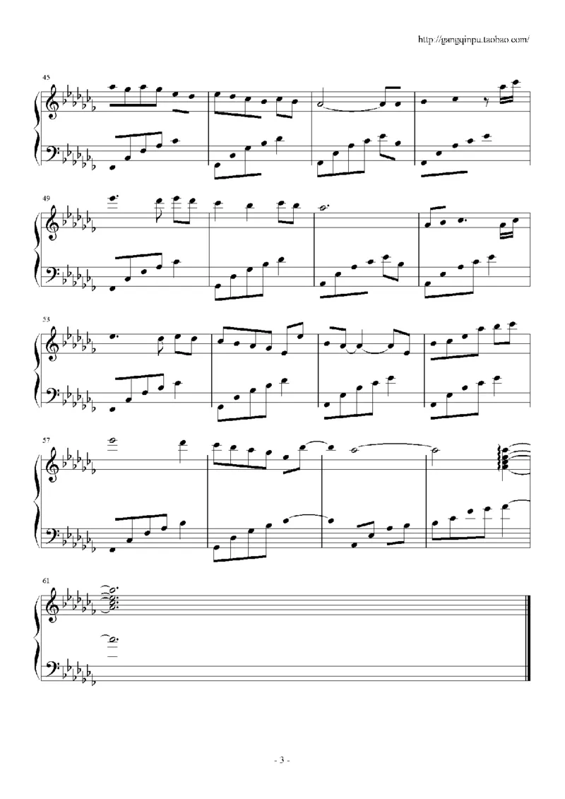 44、石进夜的钢琴曲系列（60页，共34首）_一万首著名钢琴曲谱哈农贝多芬合集视频教学电子版高清无水印可打印_3流行音乐谱_流行钢琴谱合集形式_高清PDF无水印