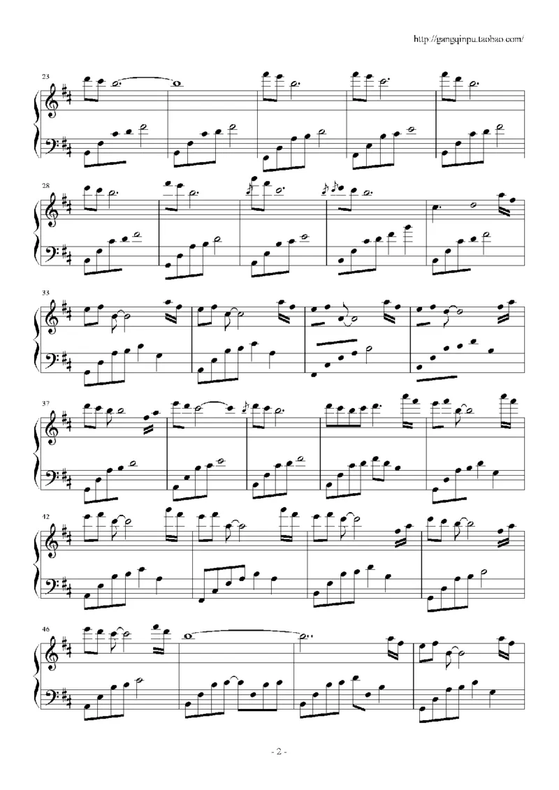 44、石进夜的钢琴曲系列（60页，共34首）_一万首著名钢琴曲谱哈农贝多芬合集视频教学电子版高清无水印可打印_3流行音乐谱_流行钢琴谱合集形式_高清PDF无水印