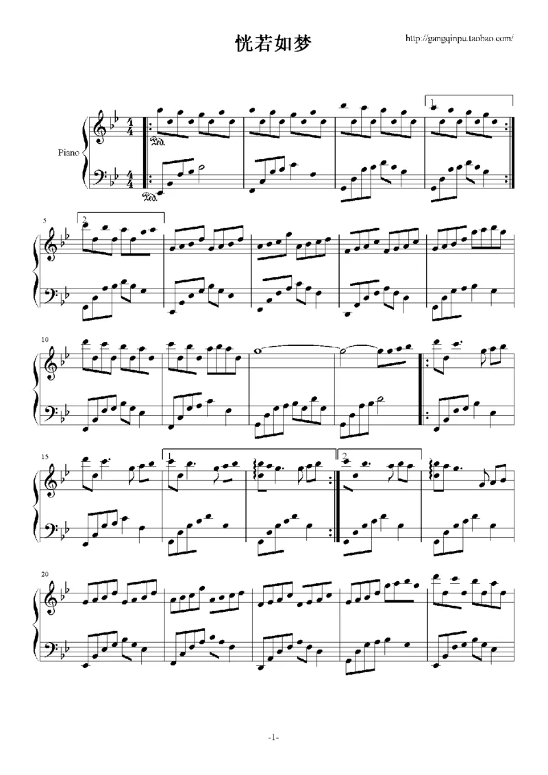 44、石进夜的钢琴曲系列（60页，共34首）_一万首著名钢琴曲谱哈农贝多芬合集视频教学电子版高清无水印可打印_3流行音乐谱_流行钢琴谱合集形式_高清PDF无水印