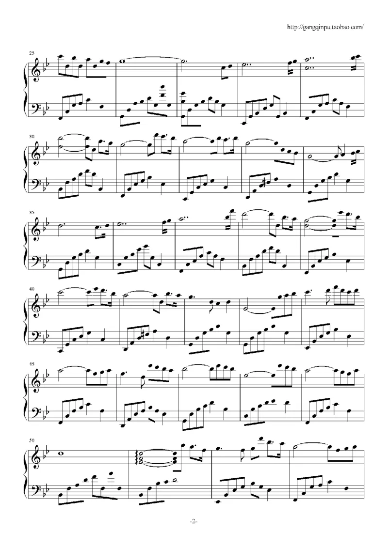 44、石进夜的钢琴曲系列（60页，共34首）_一万首著名钢琴曲谱哈农贝多芬合集视频教学电子版高清无水印可打印_3流行音乐谱_流行钢琴谱合集形式_高清PDF无水印