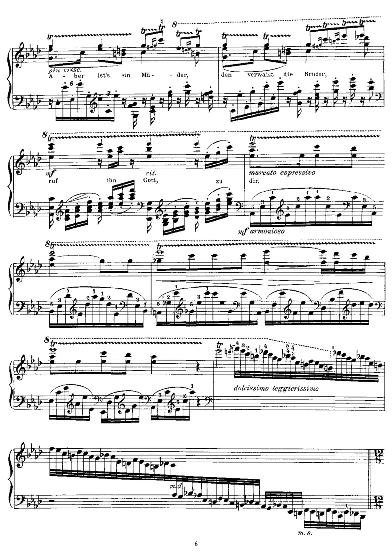 DasSterbeglocklein(Schubert)_一万首著名钢琴曲谱哈农贝多芬合集视频教学电子版高清无水印可打印_1古典钢琴知名音乐家谱_李斯特钢琴谱全集_改编舒伯特