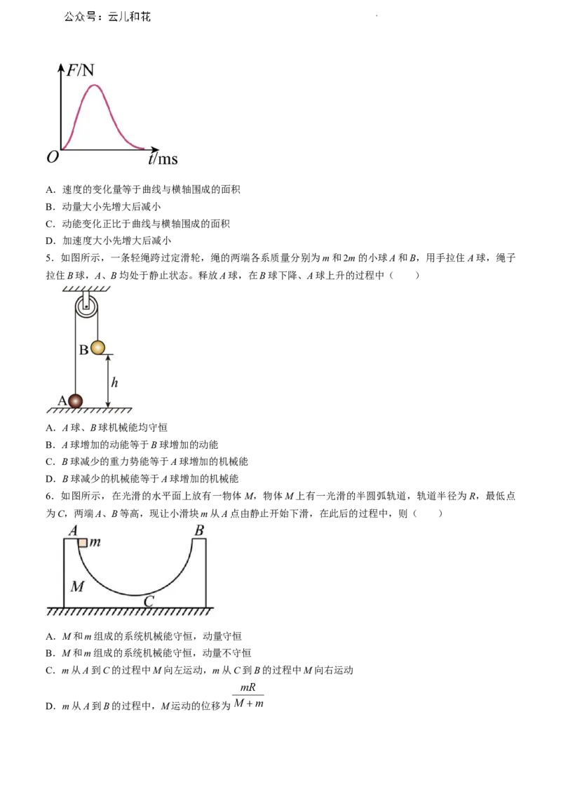 辽宁省沈阳市五校协作体2023-2024学年高一下学期7月期末联考物理试题含答案_2024-2025高一（7-7月题库）_2024年8月试卷_0824辽宁省沈阳市五校协作体2023-2024学年高一下学期期末联考