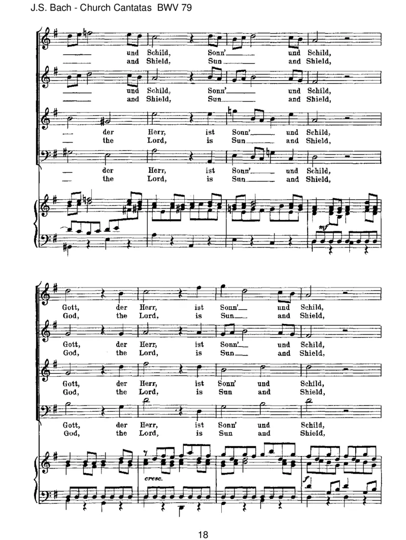 BWV79GottderHerristSohnundSchild_一万首著名钢琴曲谱哈农贝多芬合集视频教学电子版高清无水印可打印_1古典钢琴知名音乐家谱_巴赫钢琴谱全集_J.S巴赫作品全集