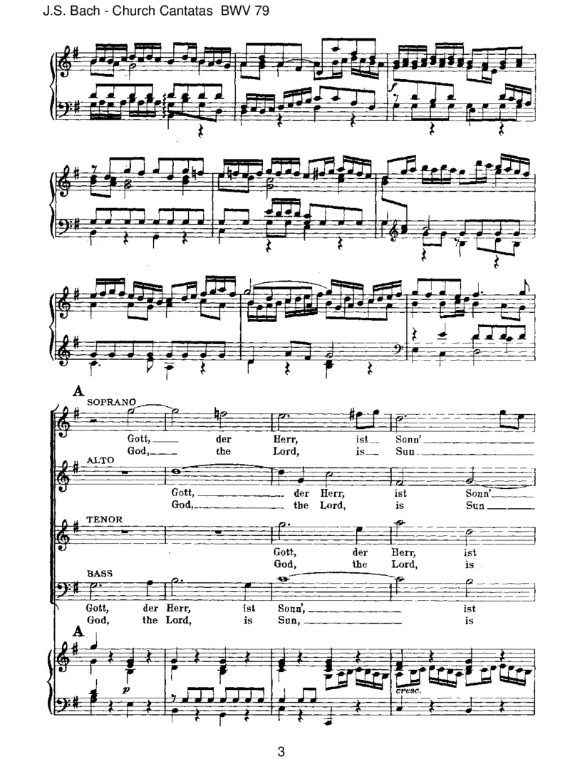 BWV79GottderHerristSohnundSchild_一万首著名钢琴曲谱哈农贝多芬合集视频教学电子版高清无水印可打印_1古典钢琴知名音乐家谱_巴赫钢琴谱全集_J.S巴赫作品全集