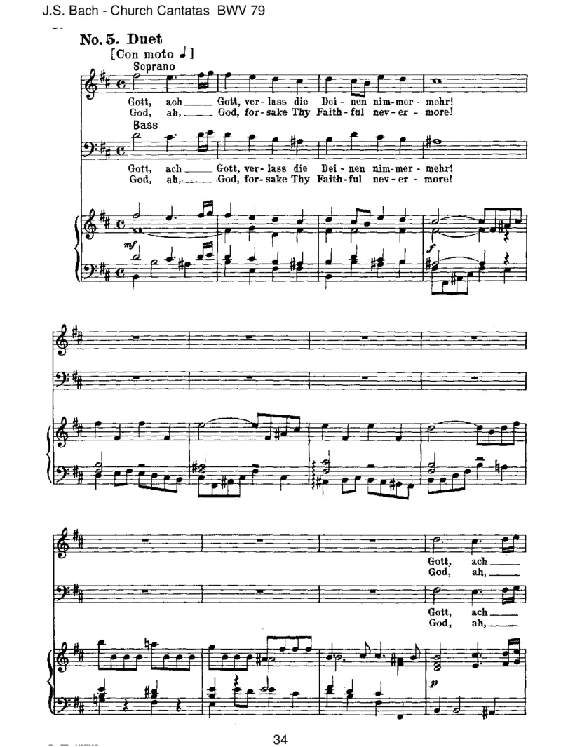 BWV79GottderHerristSohnundSchild_一万首著名钢琴曲谱哈农贝多芬合集视频教学电子版高清无水印可打印_1古典钢琴知名音乐家谱_巴赫钢琴谱全集_J.S巴赫作品全集