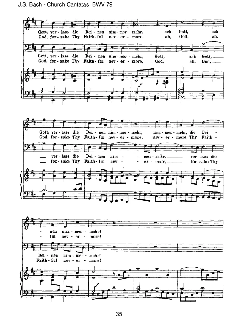 BWV79GottderHerristSohnundSchild_一万首著名钢琴曲谱哈农贝多芬合集视频教学电子版高清无水印可打印_1古典钢琴知名音乐家谱_巴赫钢琴谱全集_J.S巴赫作品全集