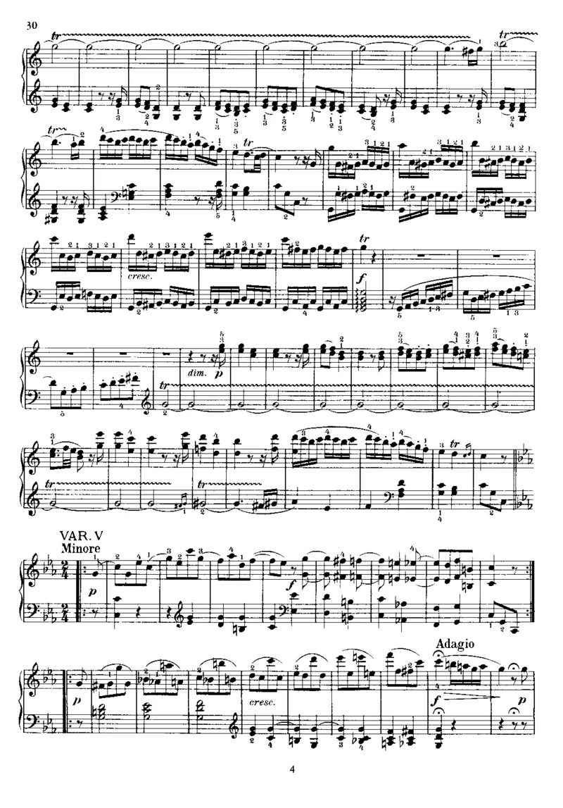 9Variations,K264_一万首著名钢琴曲谱哈农贝多芬合集视频教学电子版高清无水印可打印_1古典钢琴知名音乐家谱_莫扎特钢琴谱全集_0312095926_变奏曲集