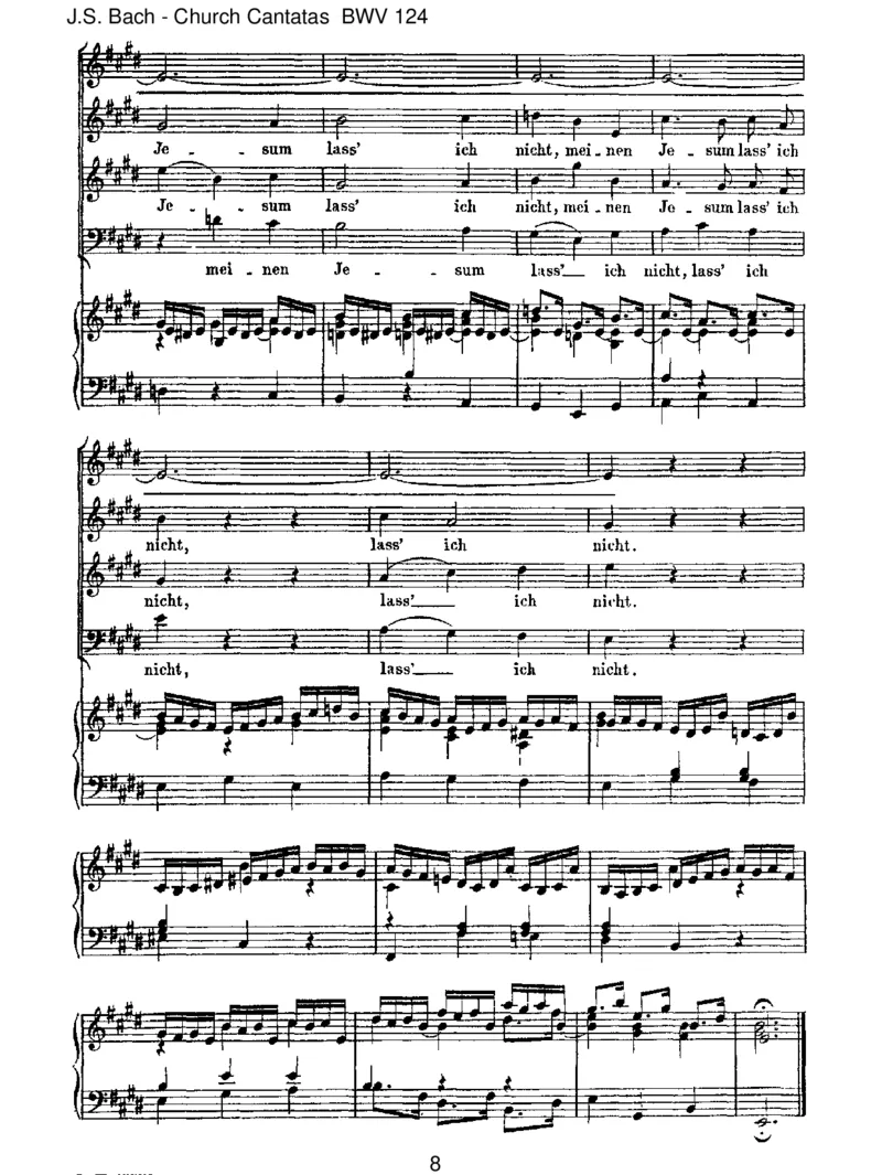 BWV124MeinemJesumlassichnicht_一万首著名钢琴曲谱哈农贝多芬合集视频教学电子版高清无水印可打印_1古典钢琴知名音乐家谱_巴赫钢琴谱全集_J.S巴赫作品全集_JohannSebastianBach(1685-1750)巴赫