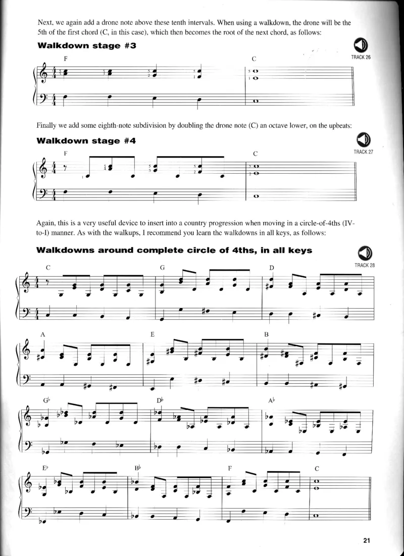 CountryPiano_一万首著名钢琴曲谱哈农贝多芬合集视频教学电子版高清无水印可打印_07各风格钢琴谱合集_CountryPiano_原版钢琴教材附音频