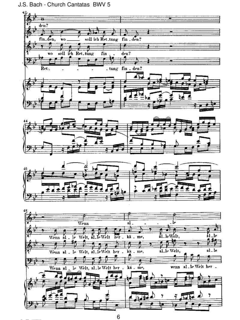 BWV5Wosollichfliehenhin__一万首著名钢琴曲谱哈农贝多芬合集视频教学电子版高清无水印可打印_1古典钢琴知名音乐家谱_巴赫钢琴谱全集_J.S巴赫作品全集_JohannSebastianBach(1685-1750)巴赫