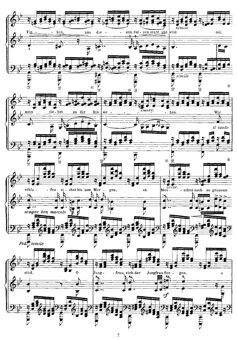 AveMaria(Schubert)_一万首著名钢琴曲谱哈农贝多芬合集视频教学电子版高清无水印可打印_1古典钢琴知名音乐家谱_李斯特钢琴谱全集_改编舒伯特