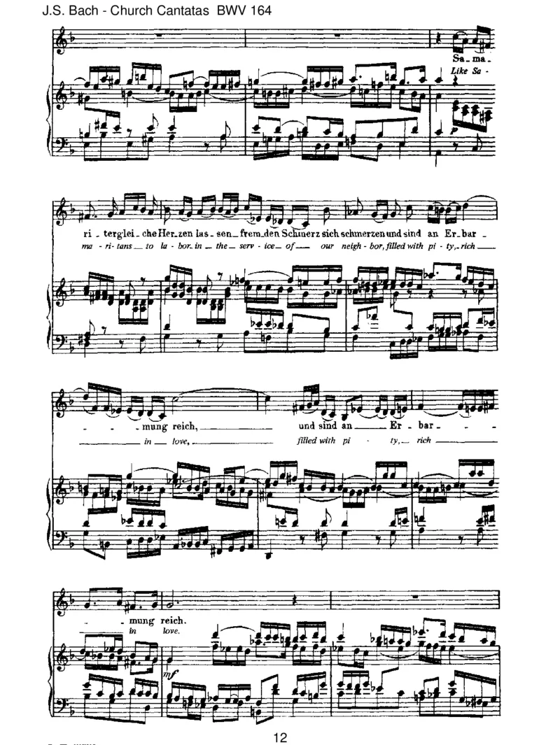 BWV164Ihr,dieihreuchvonChristonennet_一万首著名钢琴曲谱哈农贝多芬合集视频教学电子版高清无水印可打印_1古典钢琴知名音乐家谱_巴赫钢琴谱全集_J.S巴赫作品全集