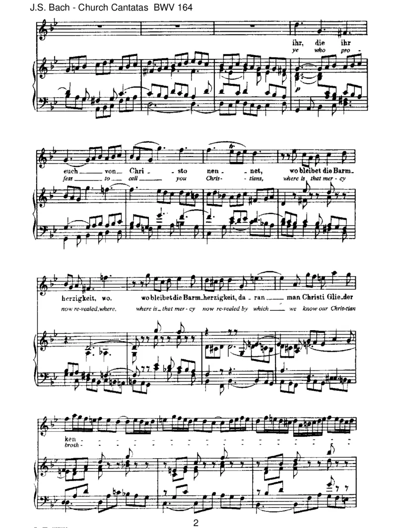 BWV164Ihr,dieihreuchvonChristonennet_一万首著名钢琴曲谱哈农贝多芬合集视频教学电子版高清无水印可打印_1古典钢琴知名音乐家谱_巴赫钢琴谱全集_J.S巴赫作品全集