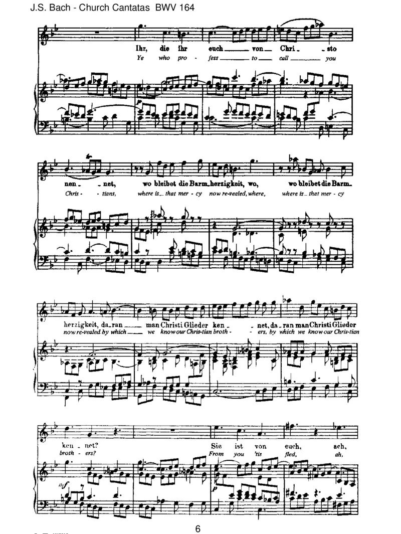 BWV164Ihr,dieihreuchvonChristonennet_一万首著名钢琴曲谱哈农贝多芬合集视频教学电子版高清无水印可打印_1古典钢琴知名音乐家谱_巴赫钢琴谱全集_J.S巴赫作品全集