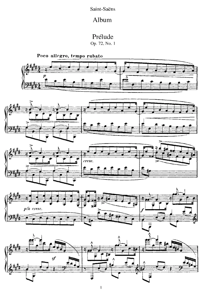 Album,Op72_一万首著名钢琴曲谱哈农贝多芬合集视频教学电子版高清无水印可打印_1古典钢琴知名音乐家谱_圣桑钢琴谱全集