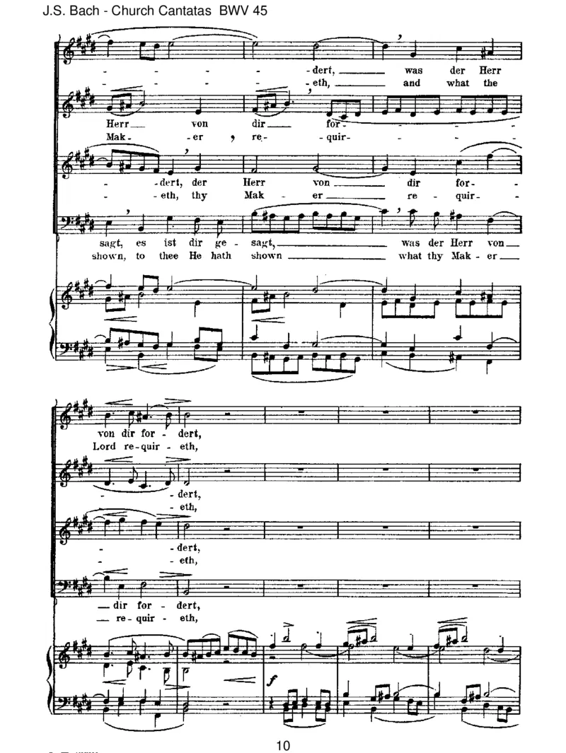 BWV45Esistdirgesagt,Mensch,wasgutist_一万首著名钢琴曲谱哈农贝多芬合集视频教学电子版高清无水印可打印_1古典钢琴知名音乐家谱_巴赫钢琴谱全集_J.S巴赫作品全集