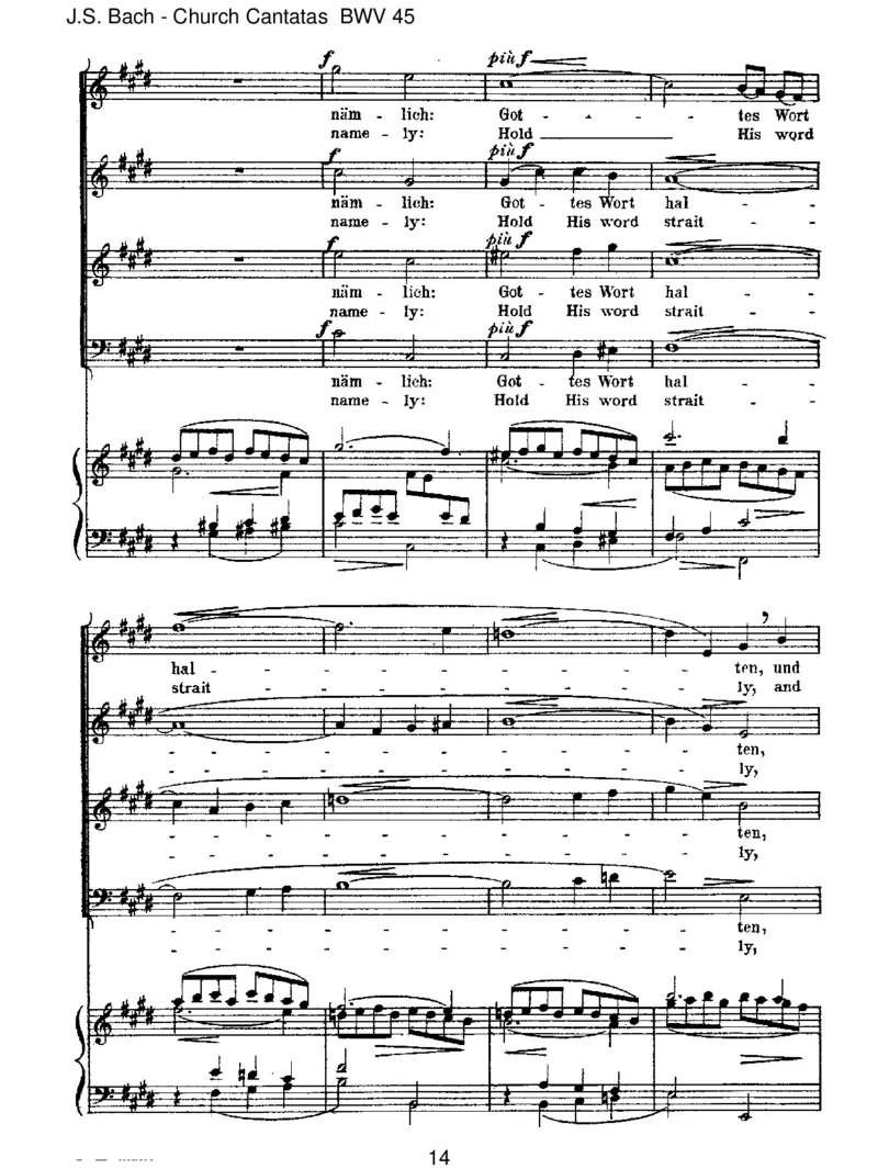 BWV45Esistdirgesagt,Mensch,wasgutist_一万首著名钢琴曲谱哈农贝多芬合集视频教学电子版高清无水印可打印_1古典钢琴知名音乐家谱_巴赫钢琴谱全集_J.S巴赫作品全集