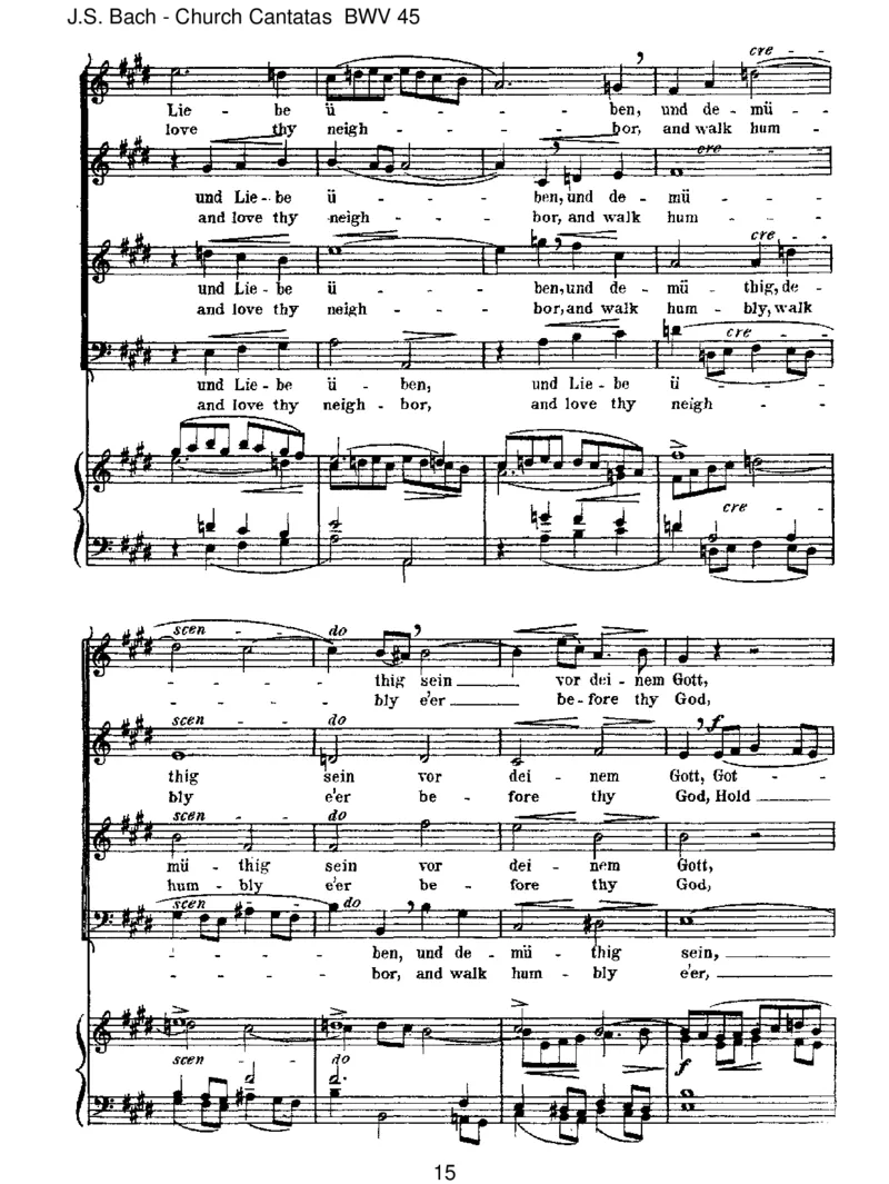 BWV45Esistdirgesagt,Mensch,wasgutist_一万首著名钢琴曲谱哈农贝多芬合集视频教学电子版高清无水印可打印_1古典钢琴知名音乐家谱_巴赫钢琴谱全集_J.S巴赫作品全集