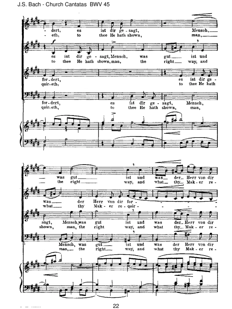 BWV45Esistdirgesagt,Mensch,wasgutist_一万首著名钢琴曲谱哈农贝多芬合集视频教学电子版高清无水印可打印_1古典钢琴知名音乐家谱_巴赫钢琴谱全集_J.S巴赫作品全集