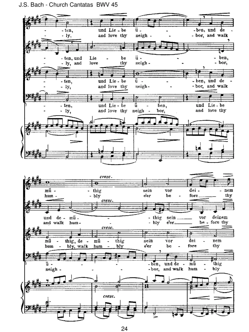 BWV45Esistdirgesagt,Mensch,wasgutist_一万首著名钢琴曲谱哈农贝多芬合集视频教学电子版高清无水印可打印_1古典钢琴知名音乐家谱_巴赫钢琴谱全集_J.S巴赫作品全集