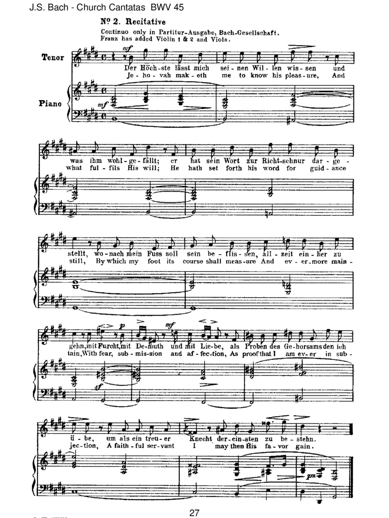 BWV45Esistdirgesagt,Mensch,wasgutist_一万首著名钢琴曲谱哈农贝多芬合集视频教学电子版高清无水印可打印_1古典钢琴知名音乐家谱_巴赫钢琴谱全集_J.S巴赫作品全集