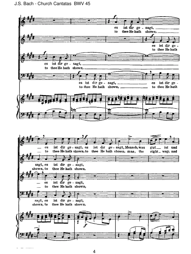 BWV45Esistdirgesagt,Mensch,wasgutist_一万首著名钢琴曲谱哈农贝多芬合集视频教学电子版高清无水印可打印_1古典钢琴知名音乐家谱_巴赫钢琴谱全集_J.S巴赫作品全集