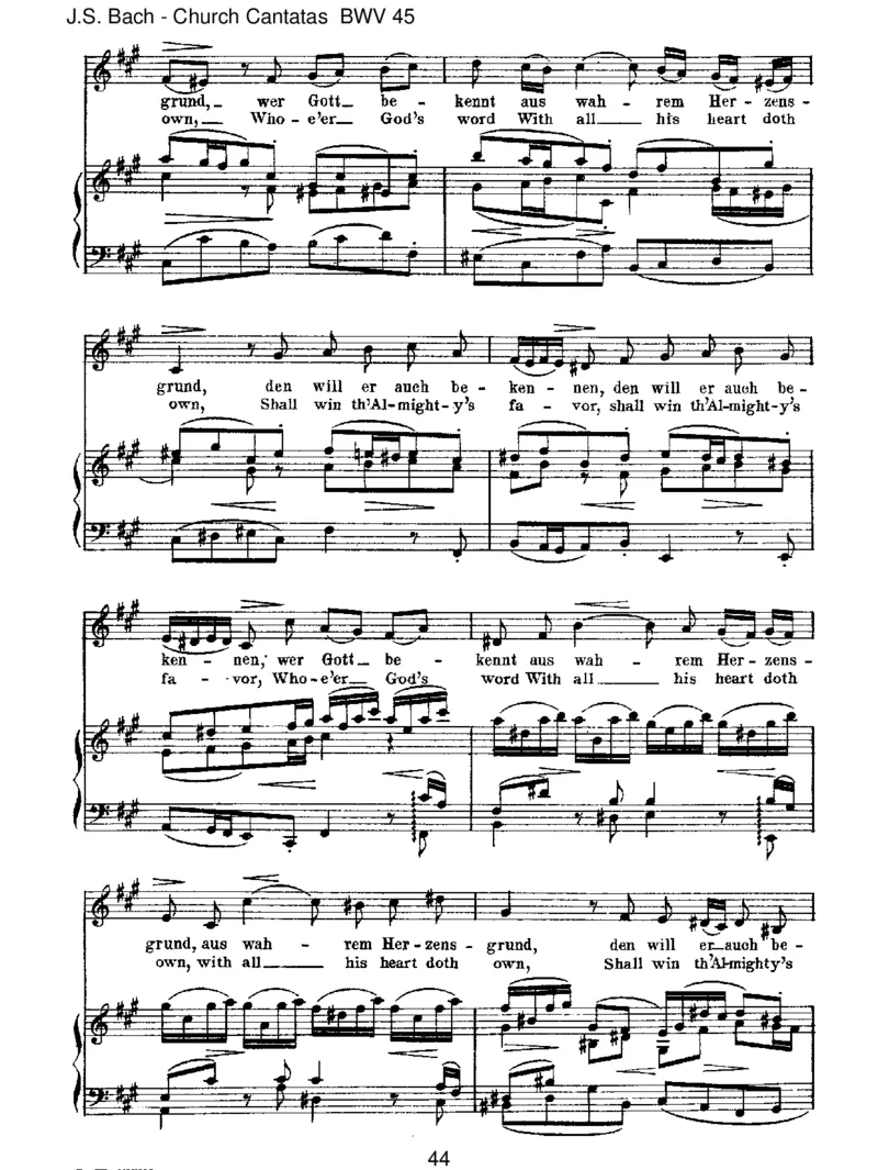 BWV45Esistdirgesagt,Mensch,wasgutist_一万首著名钢琴曲谱哈农贝多芬合集视频教学电子版高清无水印可打印_1古典钢琴知名音乐家谱_巴赫钢琴谱全集_J.S巴赫作品全集
