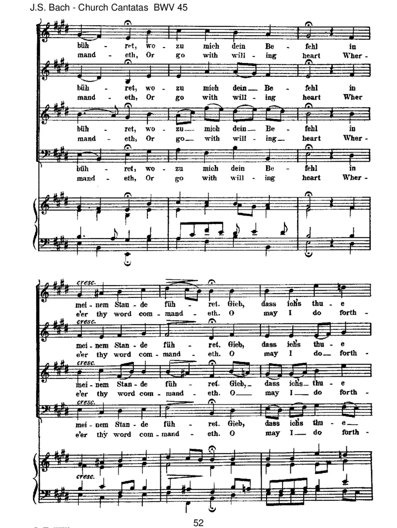 BWV45Esistdirgesagt,Mensch,wasgutist_一万首著名钢琴曲谱哈农贝多芬合集视频教学电子版高清无水印可打印_1古典钢琴知名音乐家谱_巴赫钢琴谱全集_J.S巴赫作品全集