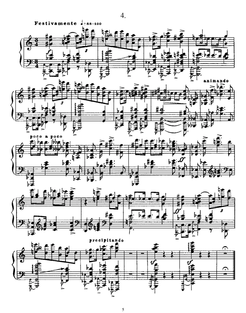 4Preludes,Op48_一万首著名钢琴曲谱哈农贝多芬合集视频教学电子版高清无水印可打印_1古典钢琴知名音乐家谱_斯克里亚宾钢琴谱全集_前奏曲