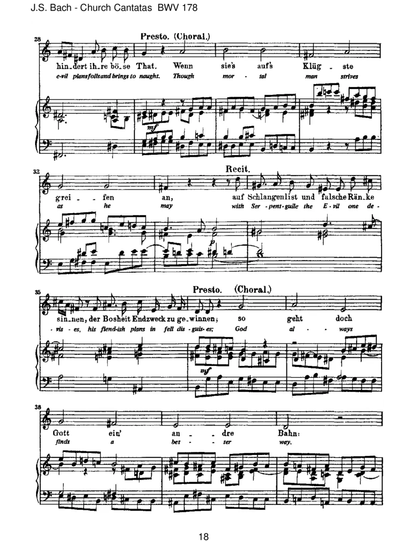 BWV178WoGott,derHerr,nichtbeiunsh_lt_一万首著名钢琴曲谱哈农贝多芬合集视频教学电子版高清无水印可打印_1古典钢琴知名音乐家谱_巴赫钢琴谱全集_J.S巴赫作品全集