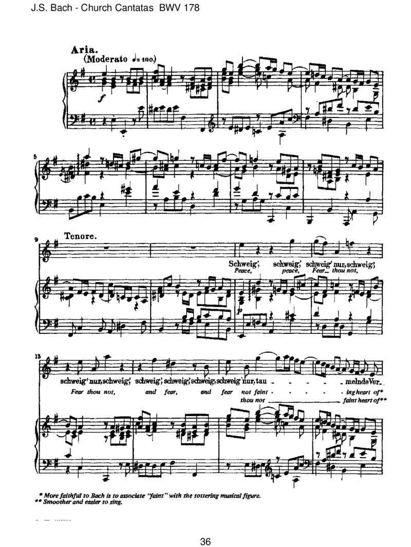 BWV178WoGott,derHerr,nichtbeiunsh_lt_一万首著名钢琴曲谱哈农贝多芬合集视频教学电子版高清无水印可打印_1古典钢琴知名音乐家谱_巴赫钢琴谱全集_J.S巴赫作品全集